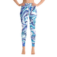 Yoga Blue Swirl Leggings