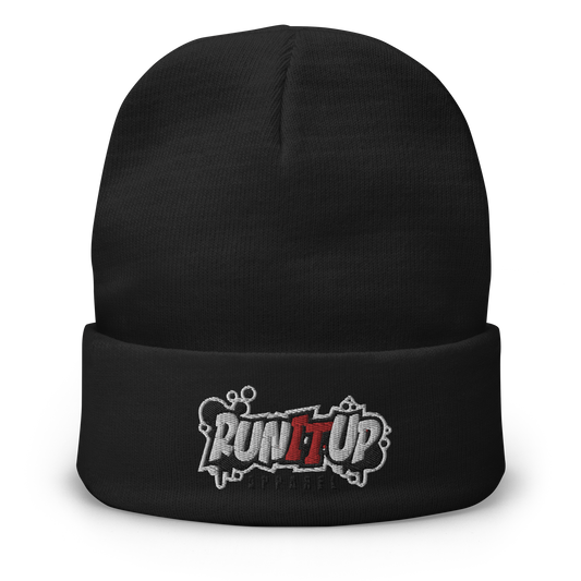 Run It Up Embroidered Beanie