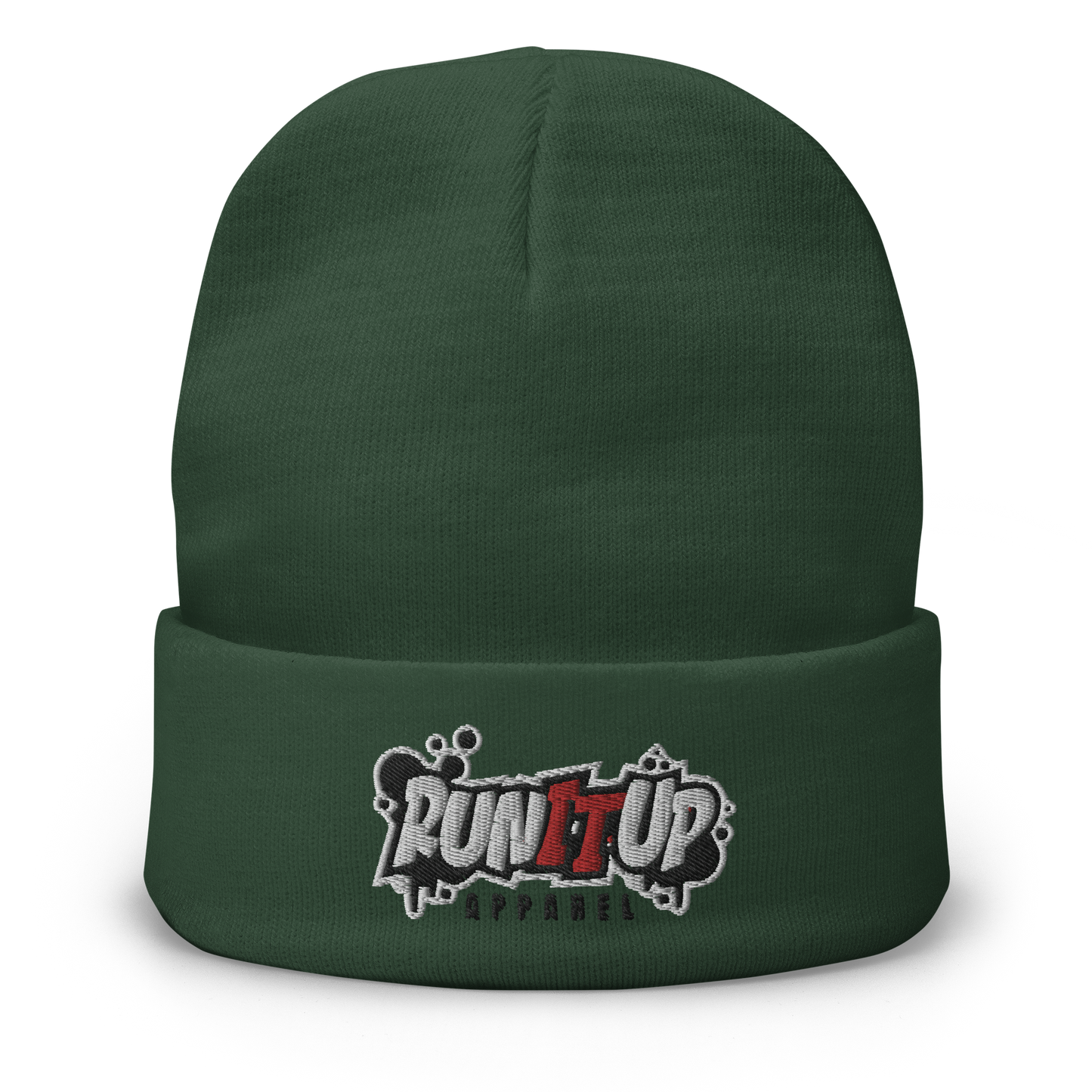 Run It Up Embroidered Beanie