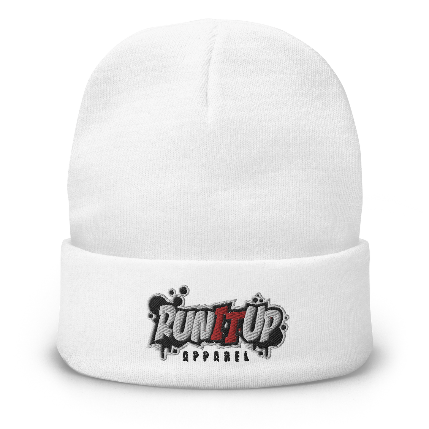 Run It Up Embroidered Beanie