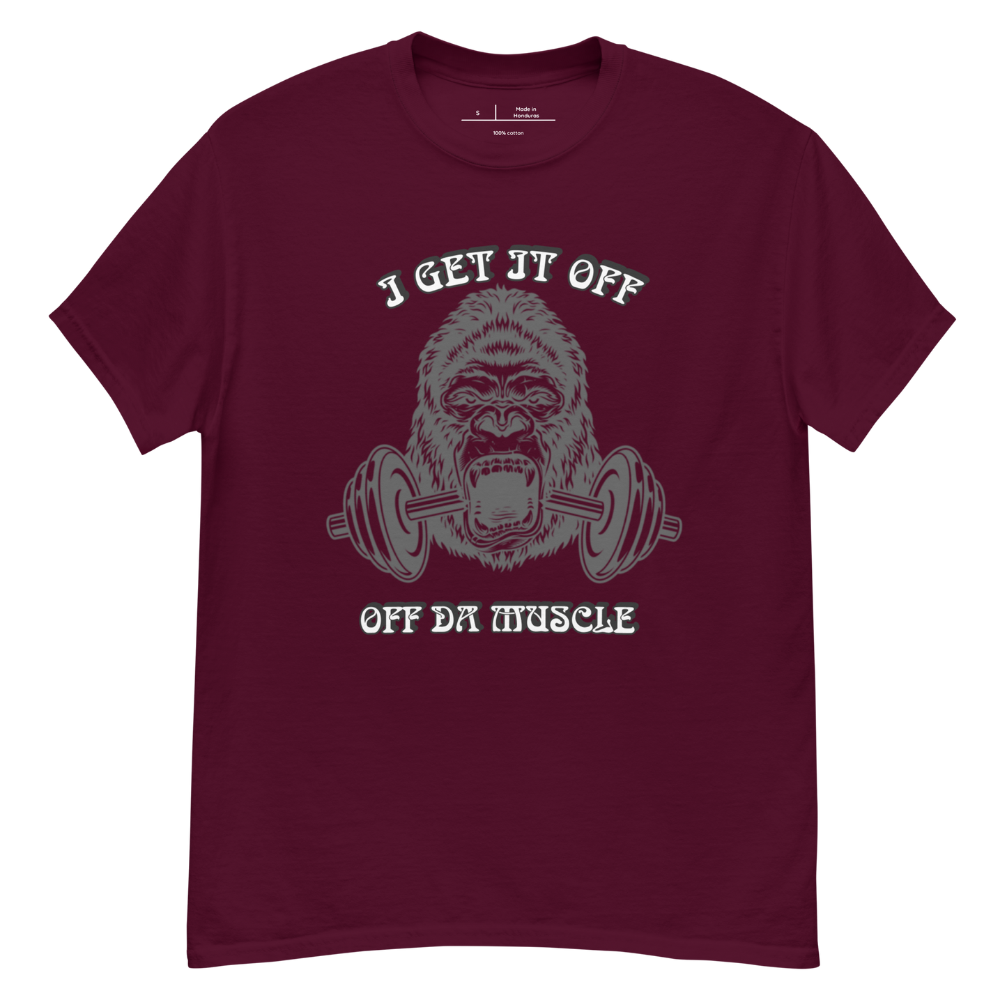 I get it off Da Muscle classic tee