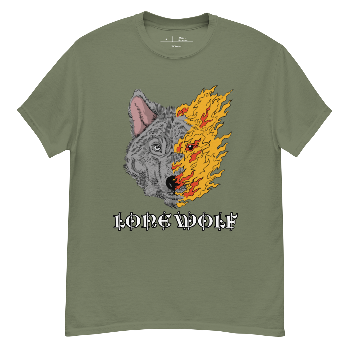 Wolf N Flame classic tee