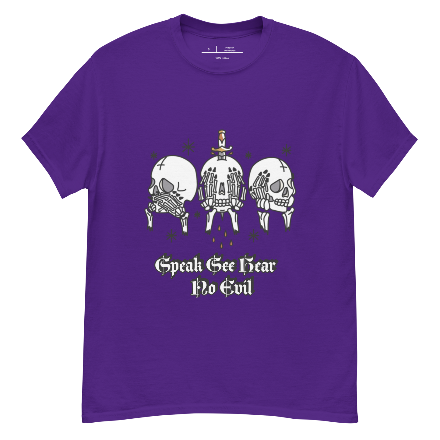 Speak See Hear No Evil  classic tee