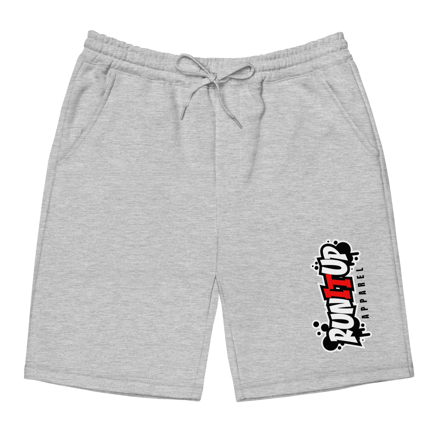 Run It Up Vertical fleece shorts