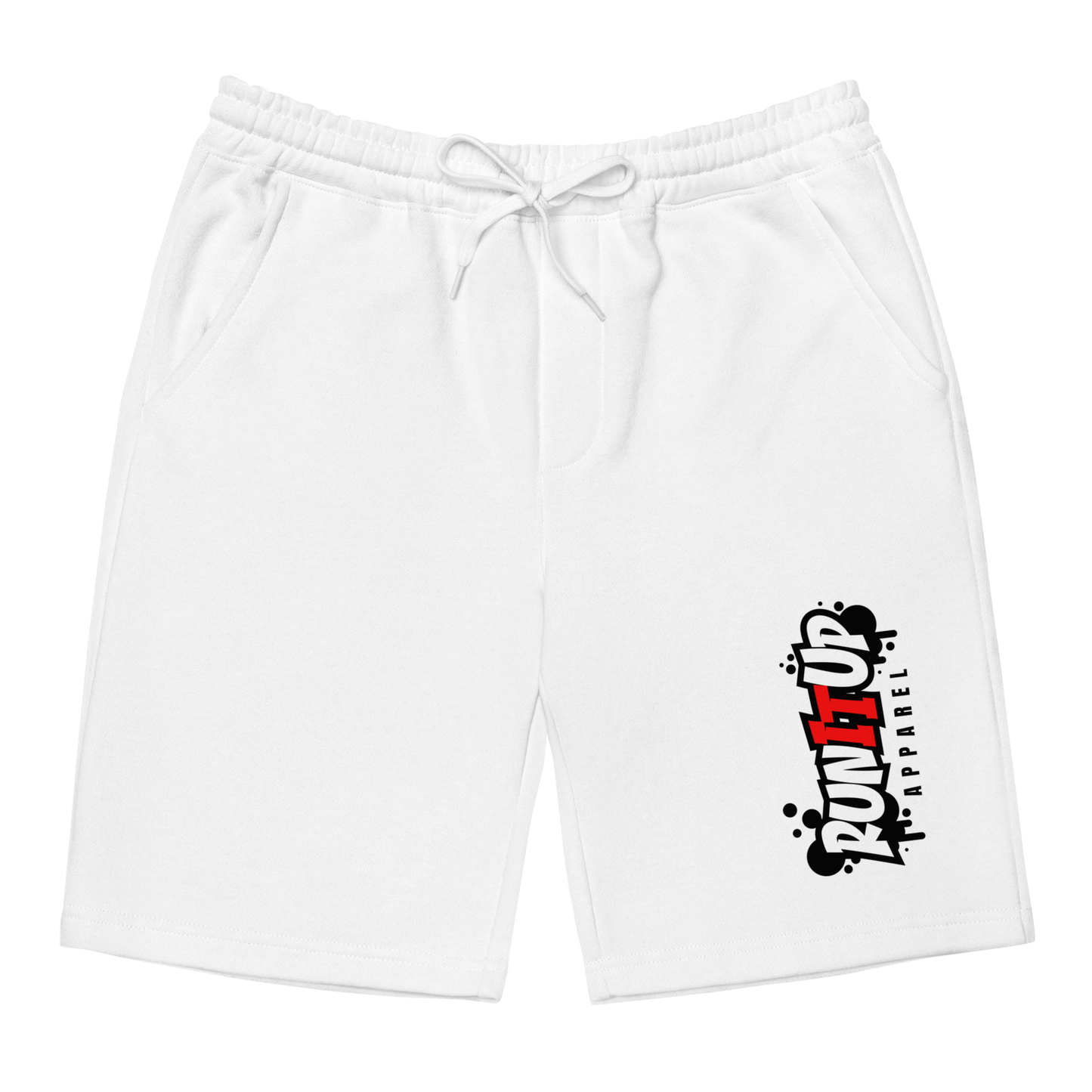 Run It Up Vertical fleece shorts