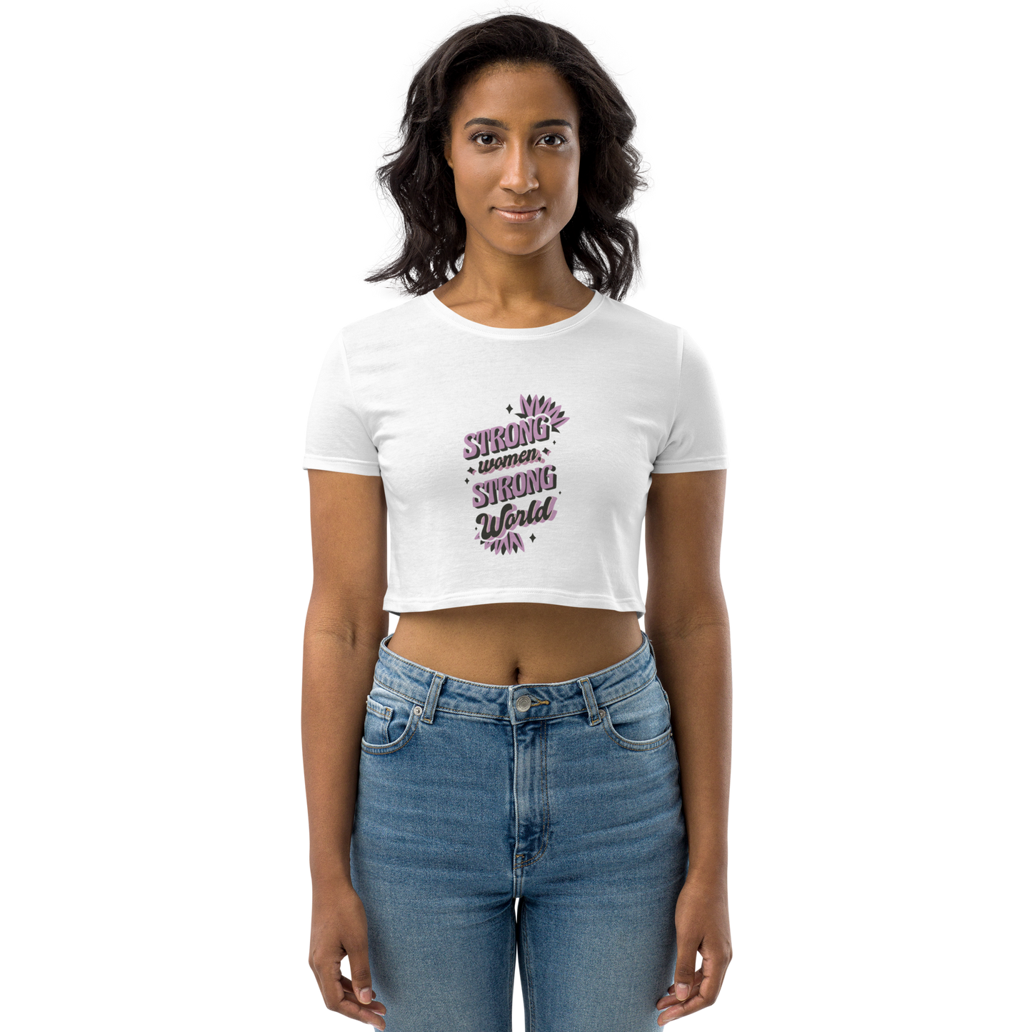 Strong Women  Crop Top